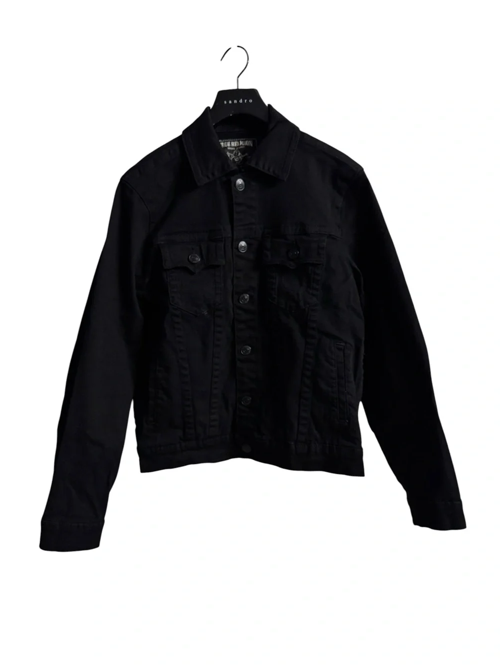 True Religion Black Denim Jacket